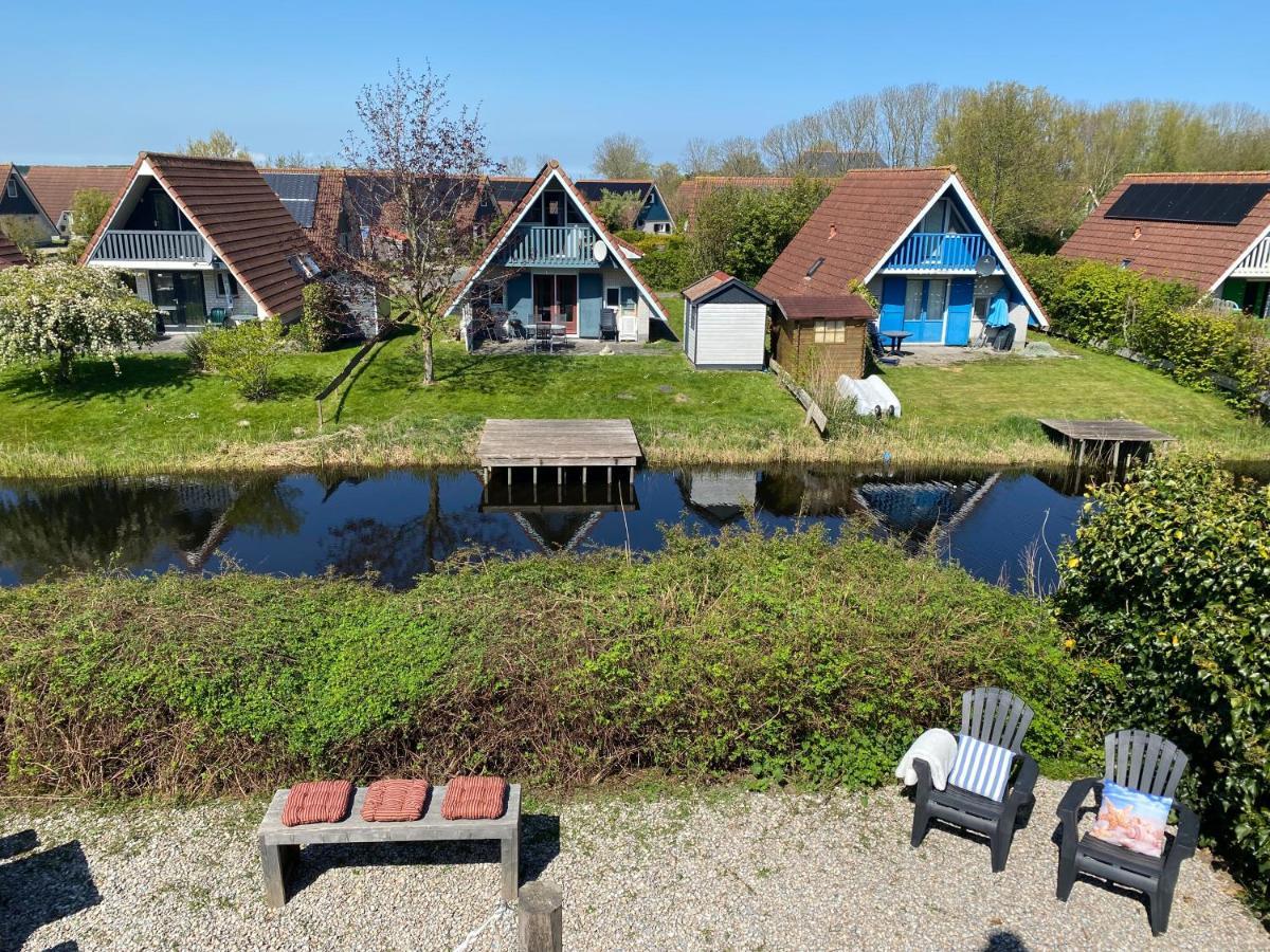 De Lauwersmeer Vogel Mit Eingezaeuntem Garten Anjum Dış mekan fotoğraf