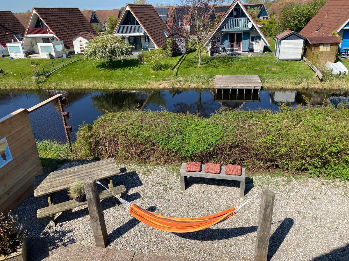 De Lauwersmeer Vogel Mit Eingezaeuntem Garten Anjum Dış mekan fotoğraf